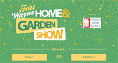 Desktop Screenshot of home-gardenshow.com